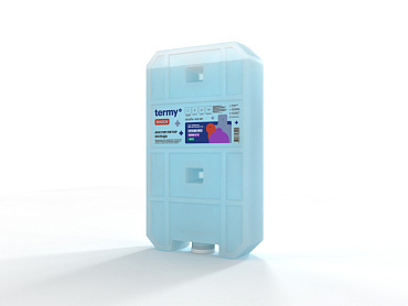 Аккумулятор холода termy SHOCK® 450 мл. Вода-Соль  +2 +8" для транспортировки медицинских препаратов