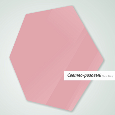 Cтеклянные магнитно-маркерные доска Hexagon Шестигранник размер 90 см