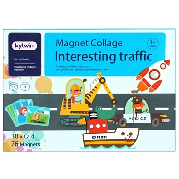 Набор магнитный "Interesting traffic". Игрушка