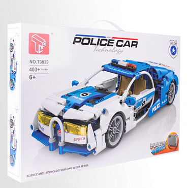 Конструктор "Police car". Игрушка